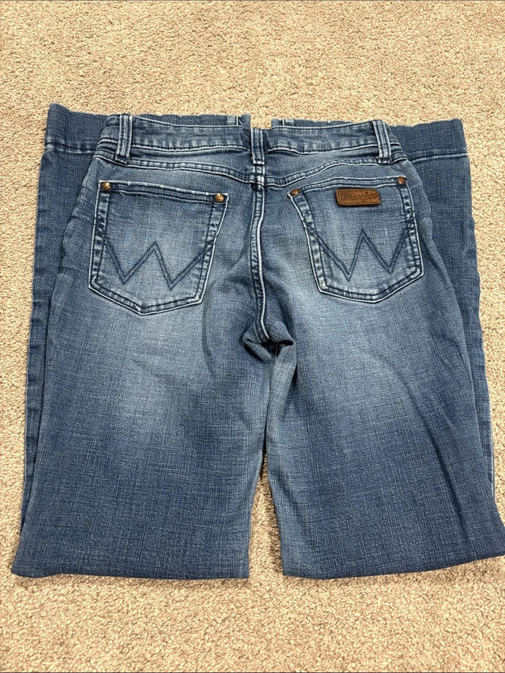 Wrangler Dark Trouser Jeans - Picture 6 of 7